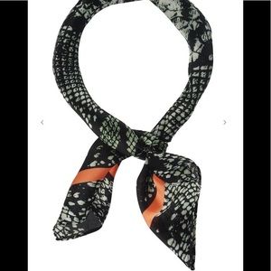 Olive  and Pique snake charmer scarf